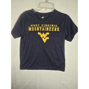 West Virginia Mountaineers Team Athletics Youth T-Shirt  Size Small